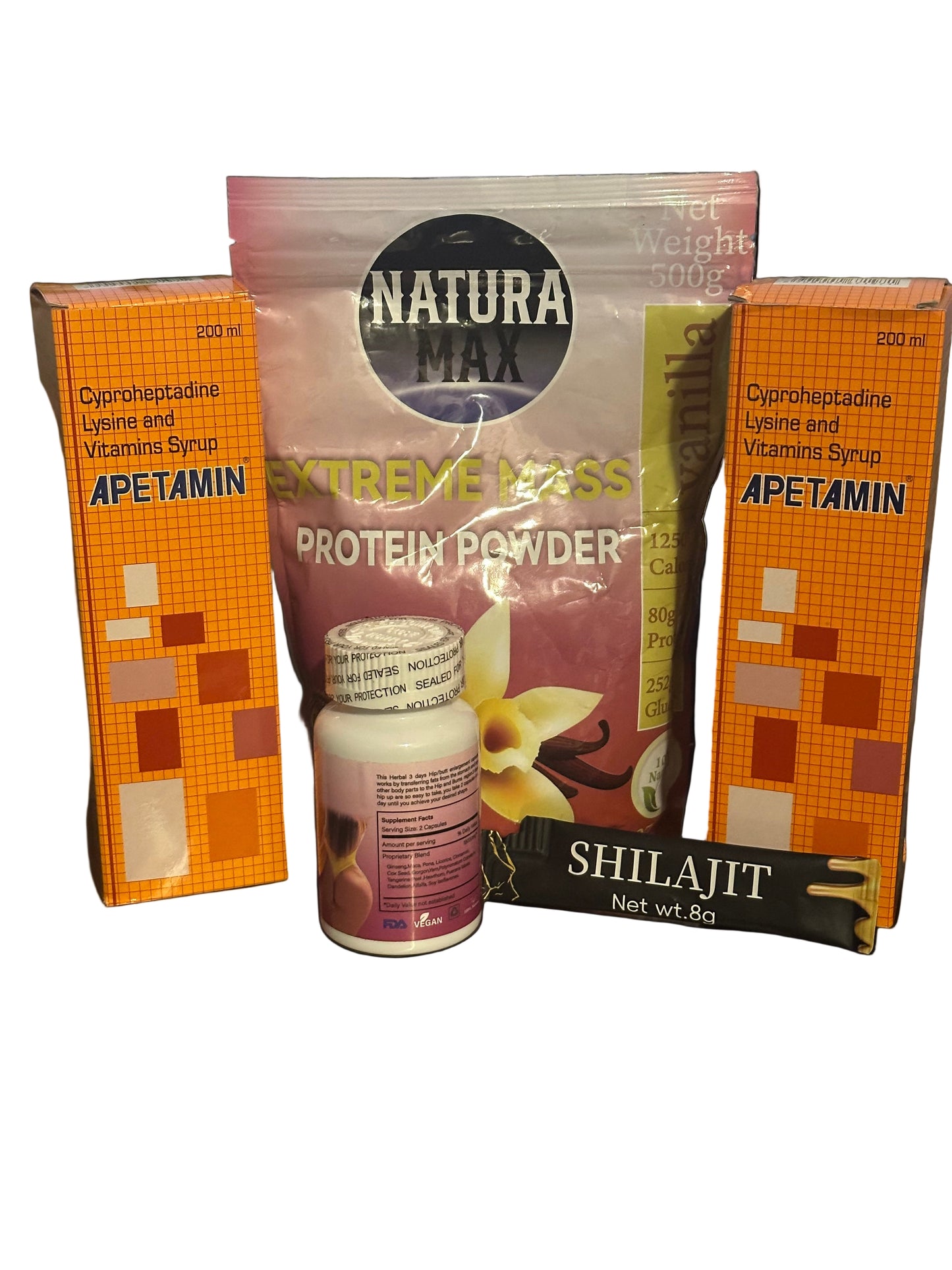 MACA BIG BUTT Ti Mirak PROTEIN POWDER set of 5