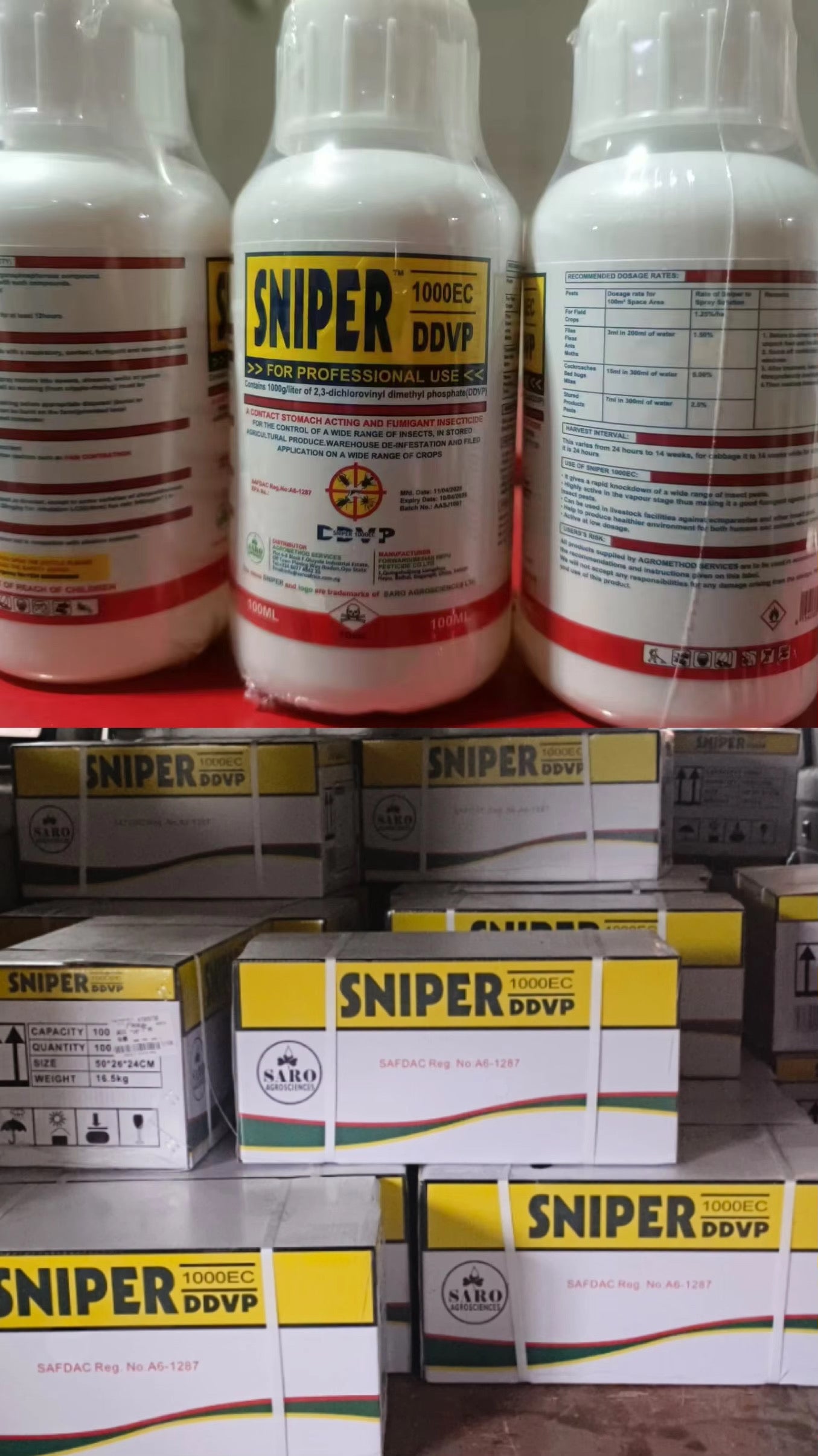Sniper insecticide 100ml buy one get a free gloves and a spray bottle