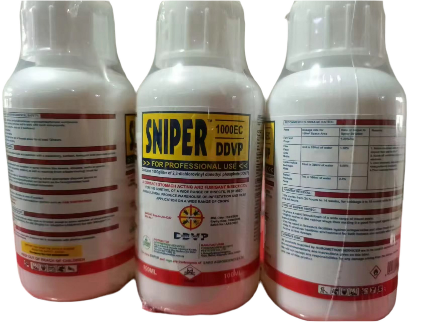 Sniper insecticide 100ml buy one get a free gloves and a spray bottle