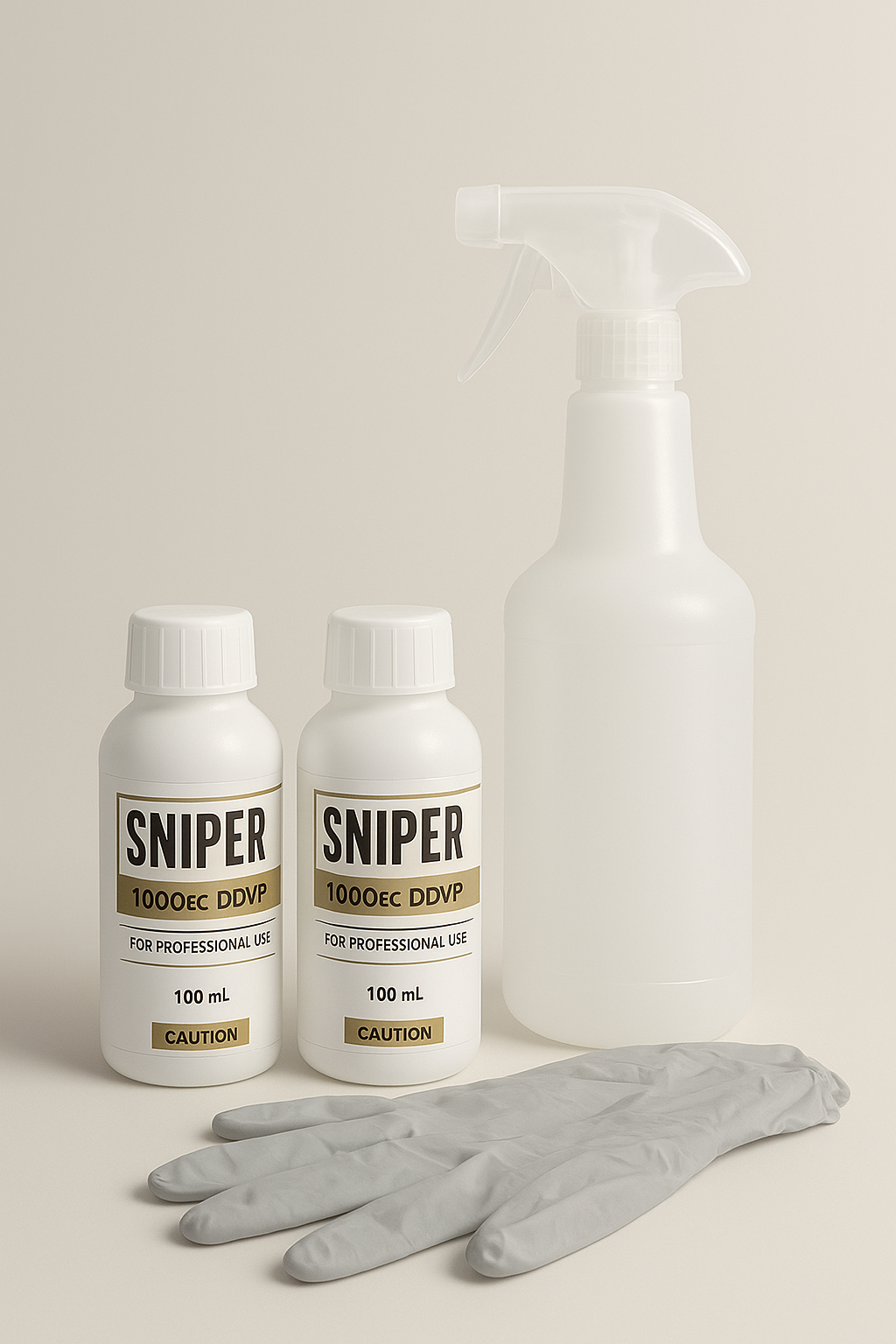 Sniper insecticide 100ml buy one get a free gloves and a spray bottle