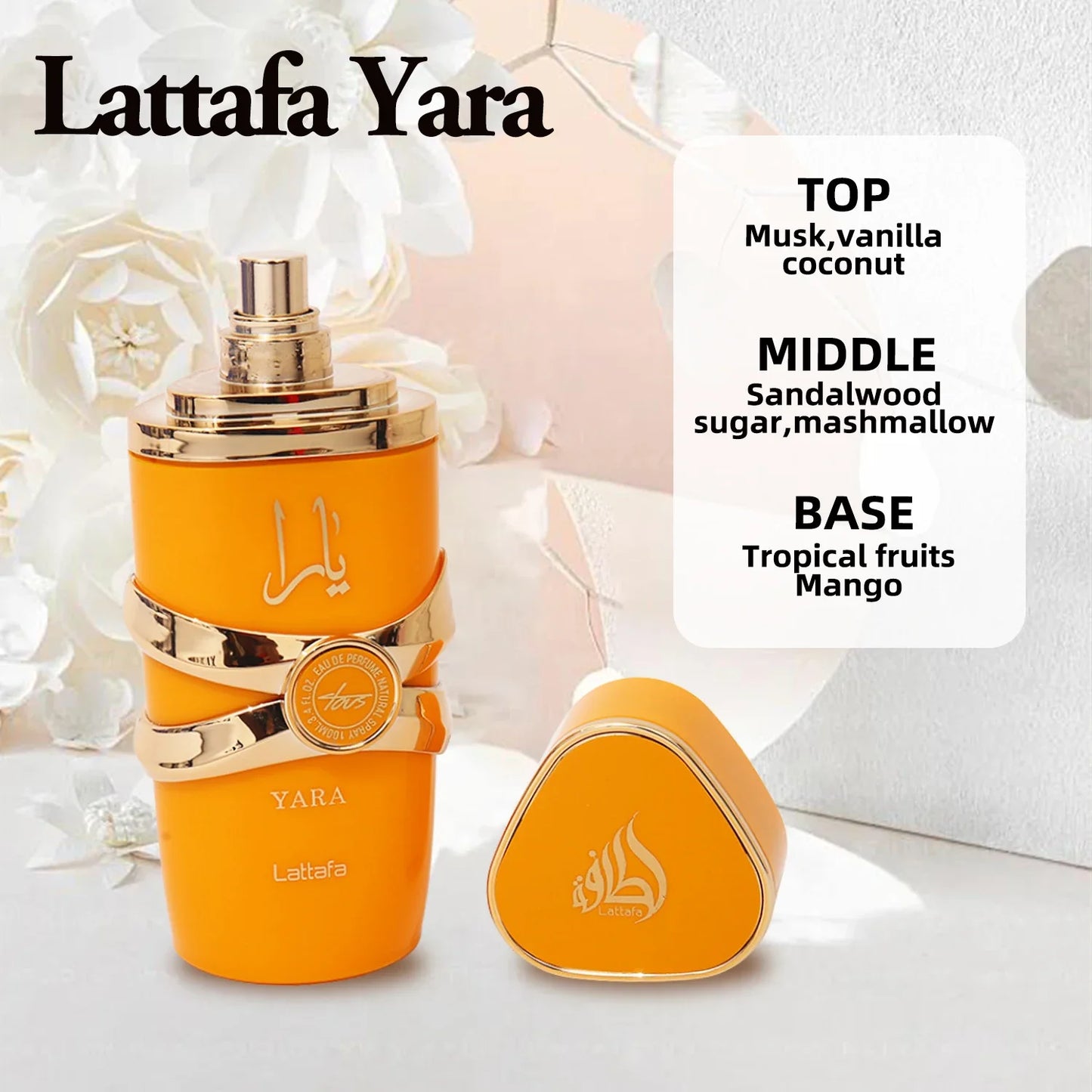 Lattafa Asad Bourbon Original Arab Perfumes Lattafa Yara Perfume Women Eau De Parfum High Quality Arabian Perfume For Women Men