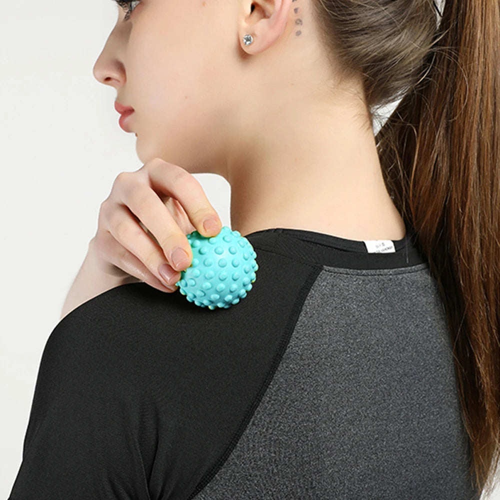 Manual Massage Roller and Spiky Ball Therapy Set for Foot arch Pain Massager, Plantar Fasciitis to Trigger Point Therapy