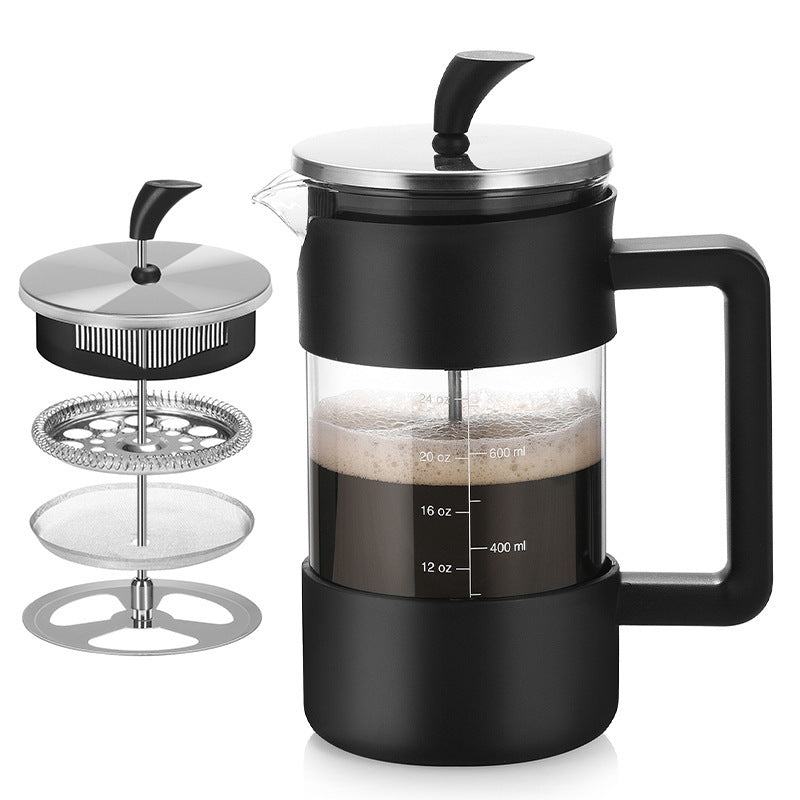 French Press Coffee Filter Home Tea Maker Cold